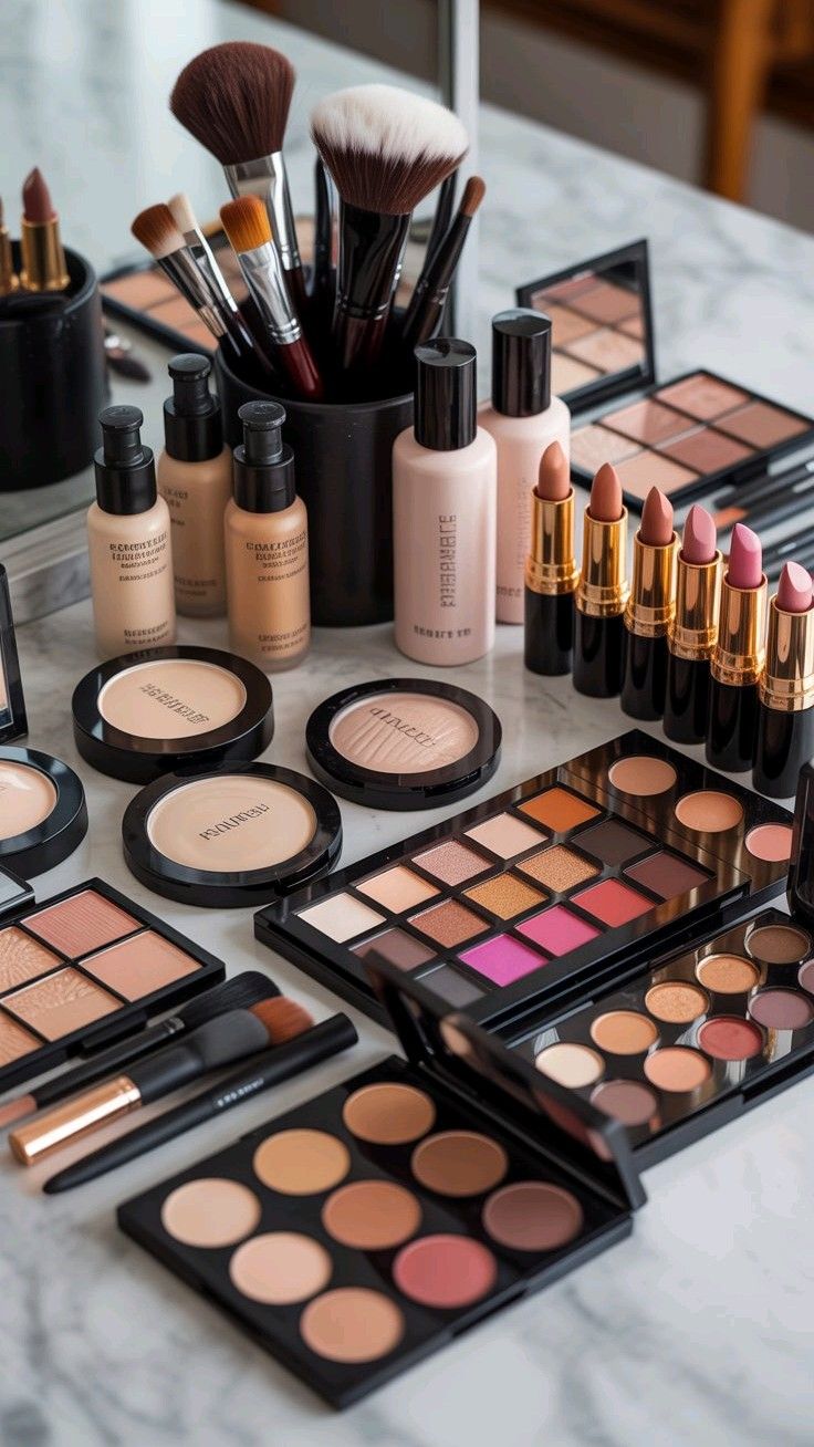 Premium cosmetics and beauty products